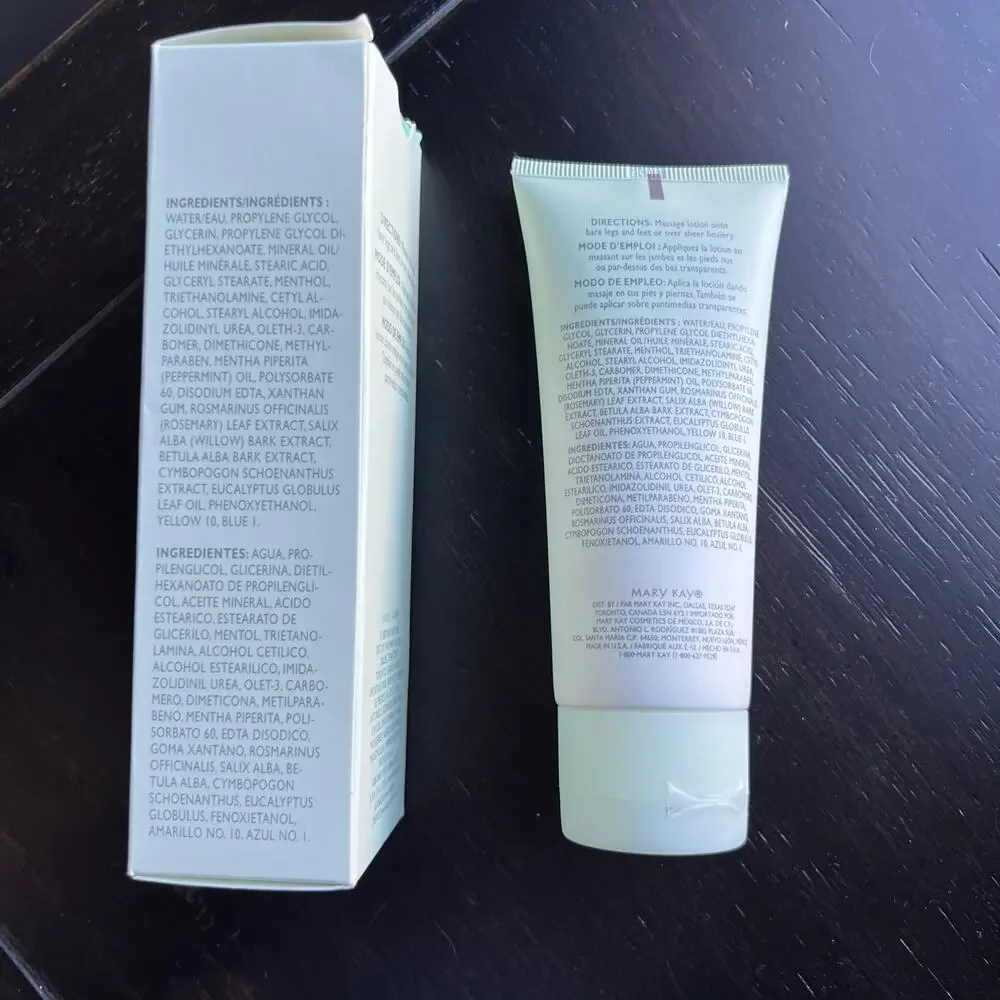 Mary Kay Mint Bliss Energizing Lotion for Feet & Legs 3 Fl Oz NIB